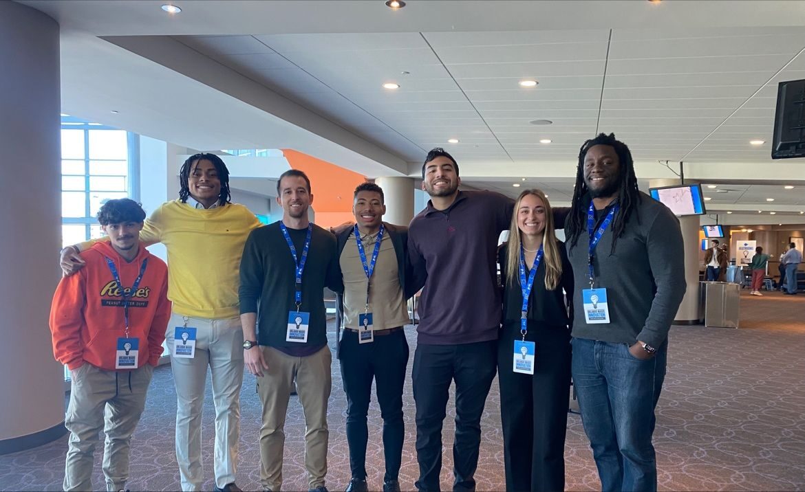 Alec and team at the Orlando Magic Innovation Challenge